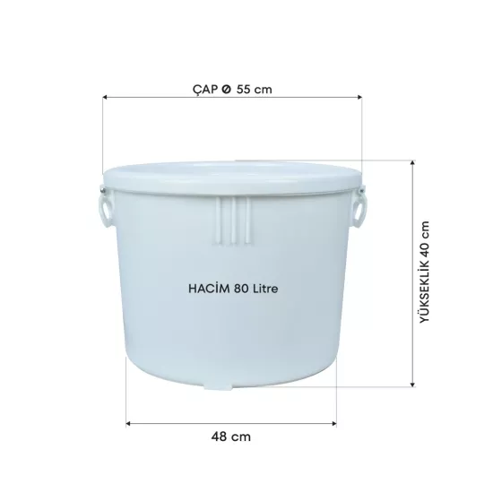 Kuleponik  75 litre Su deposu