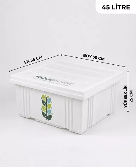 Kuleponic  Kare tip 45  litre Su deposu