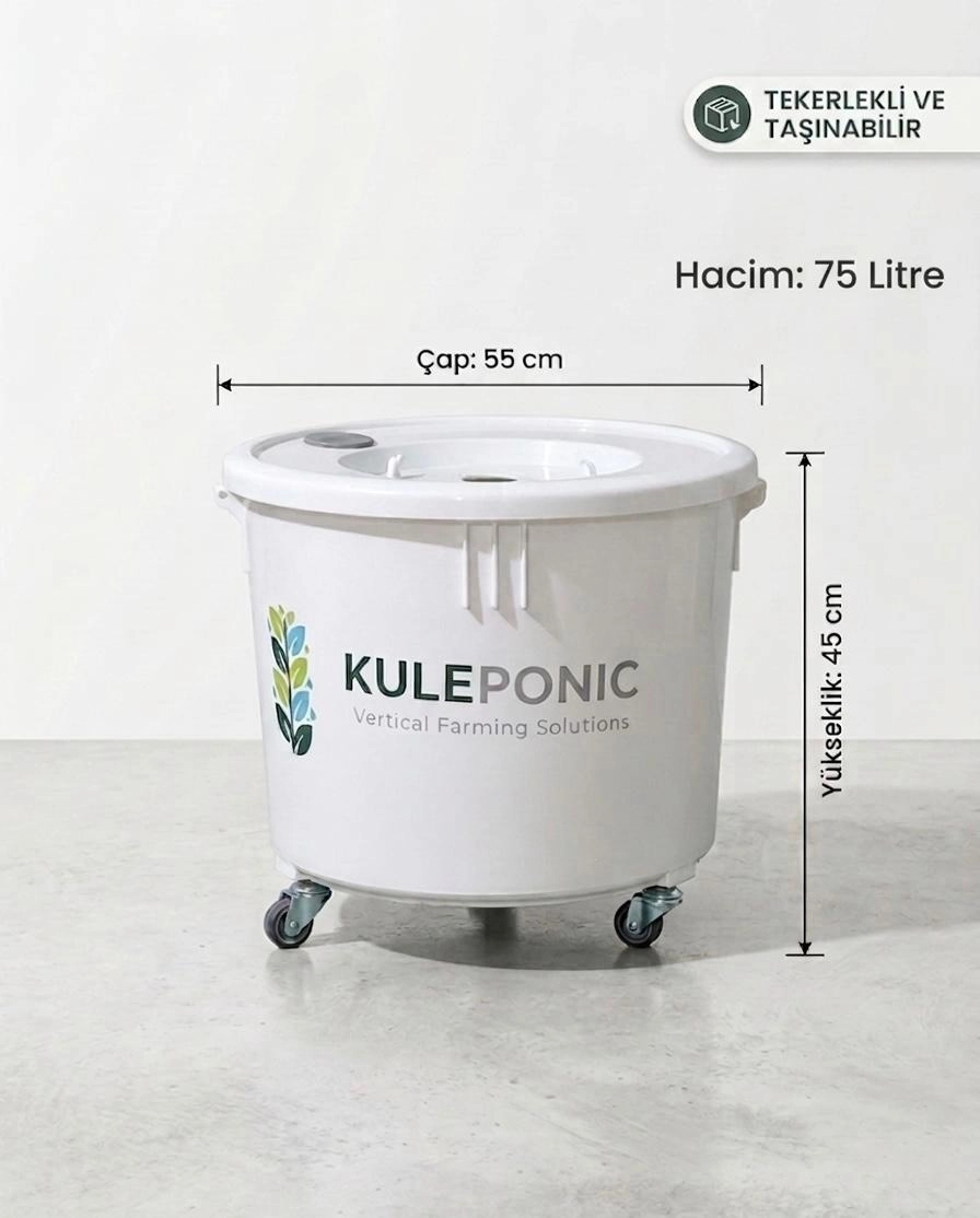 Kuleponic Tekerlekli  Su Deposu